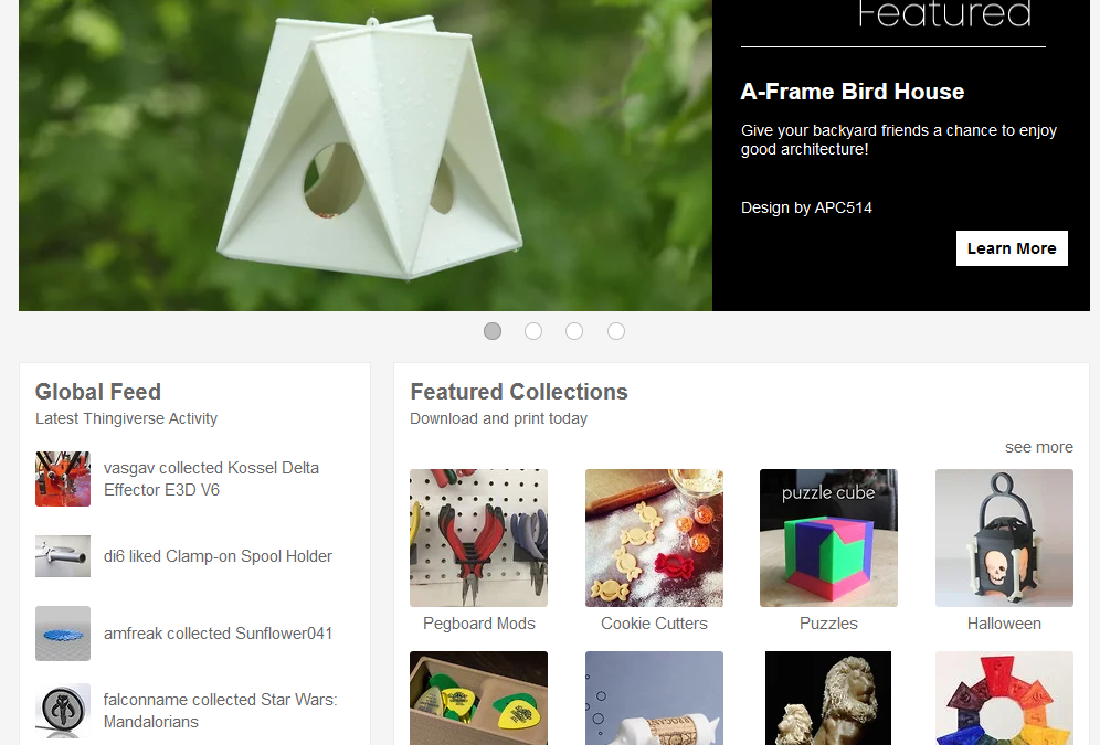 Thingiverse et Cura