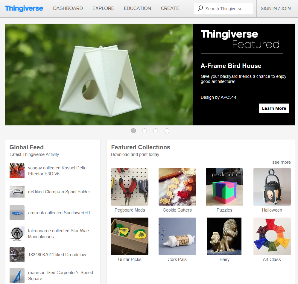 Thingiverse et Cura